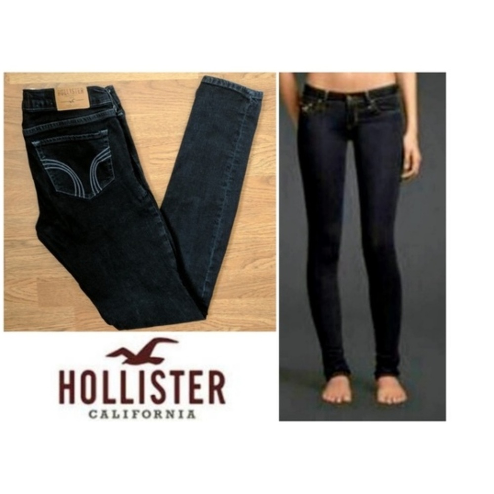 Hollister Oceanside Super Skinny Jeans Size 25x29